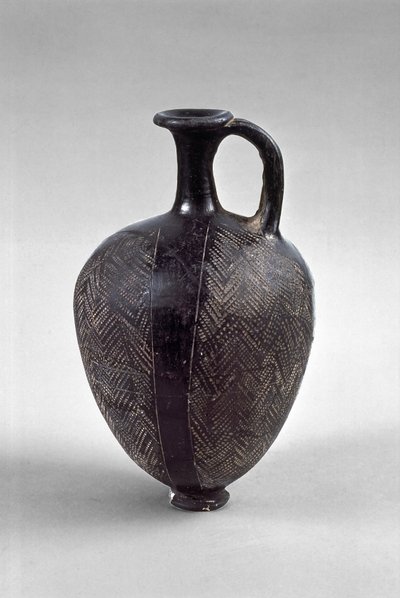 Juglet with incised decoration, probably Predynastic Egyptian by Egyptian